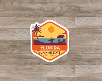 Florida (FL) State Sticker or Magnet