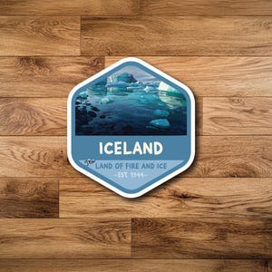 Iceland Sticker or Magnet