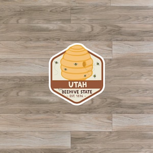 Utah (UT) State Sticker or Magnet