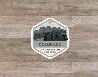 Colorado (CO) State Sticker or Magnet