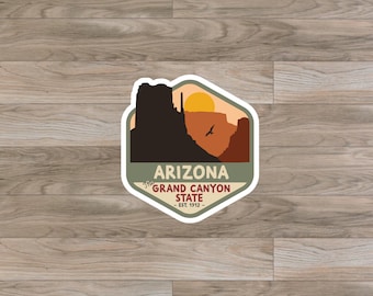 Arizona (AZ) State Sticker or Magnet