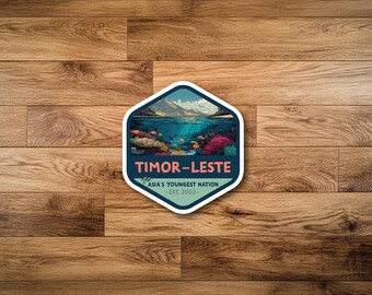 Timor Leste Sticker or Magnet