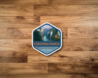 Czechoslovakia Sticker or Magnet