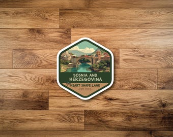 Bosnia and Herzegovina Sticker or Magnet