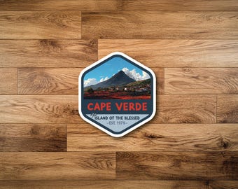 Cape Verde Sticker or Magnet