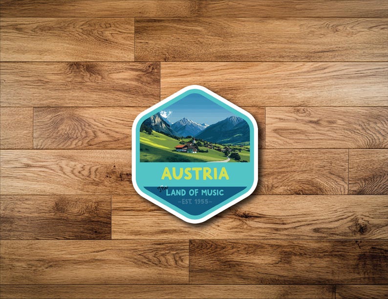 Austria Sticker or Magnet - Etsy