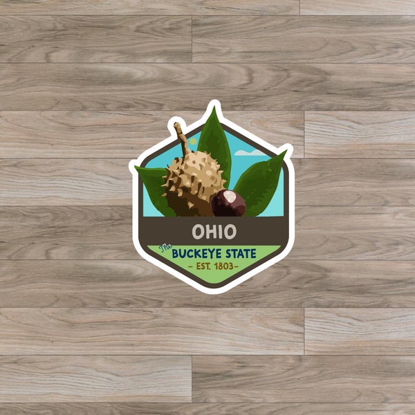 Ohio (OH) State Sticker or Magnet