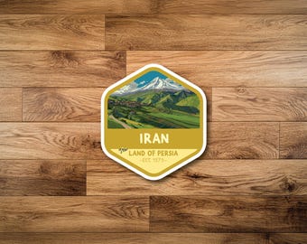 Iran Sticker or Magnet