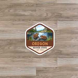 Oregon (OR) State Sticker or Magnet