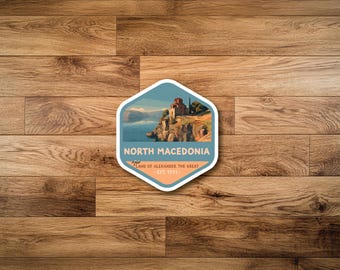 North Macedonia Sticker or Magnet