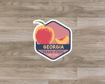 Georgia (GA) State Sticker or Magnet