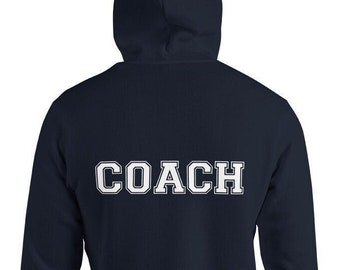 Coach Unisex Hoodie / Design on Back Only / Men / Women / Gift