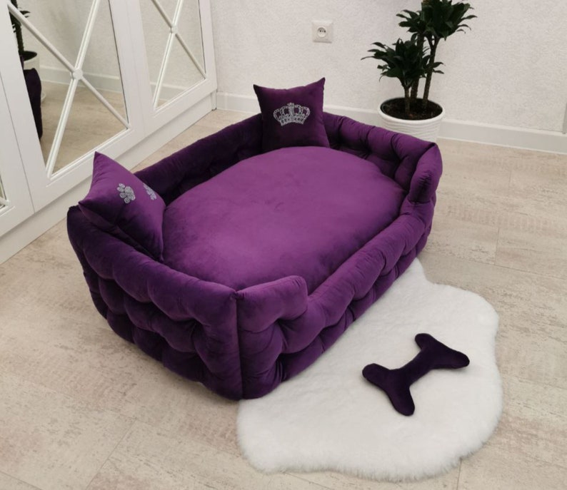 High Quality Luxury Handmade Pet Bed Washable Sofa Machine Etsy