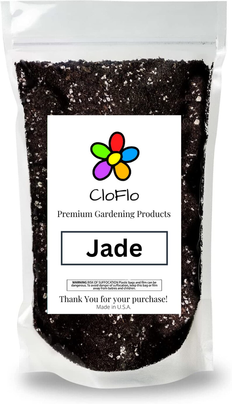 Cloflo Premium Jade Plant Potting Soil Mix 15 Quart Bag Etsy
