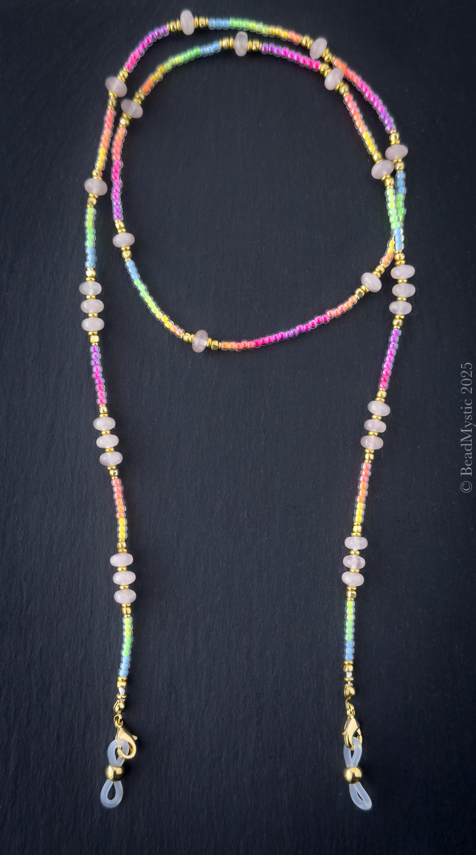 Talis Chains S Mini Rainbow Beads Glasses Chain