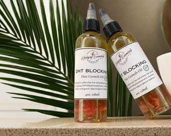 Ayurvedic Hair Growth Oil: DHT Blocking, Horsetail & Amla Oil, 4oz