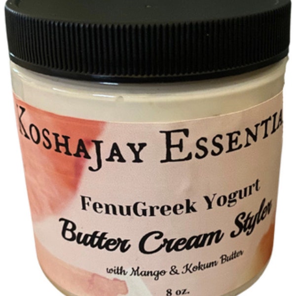 FenuGreek Yogurt Butter Cream Styler Hair Care Twistout Braidout Styler Locs : Formerly known as FenuGreek Yogurt Ayurvedic Hair Moisturizer