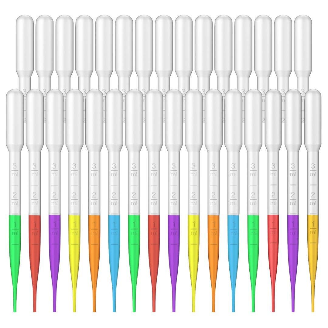 Perfect Pipettes disposable 3 ML 200 Dropper Measurements Wholesale