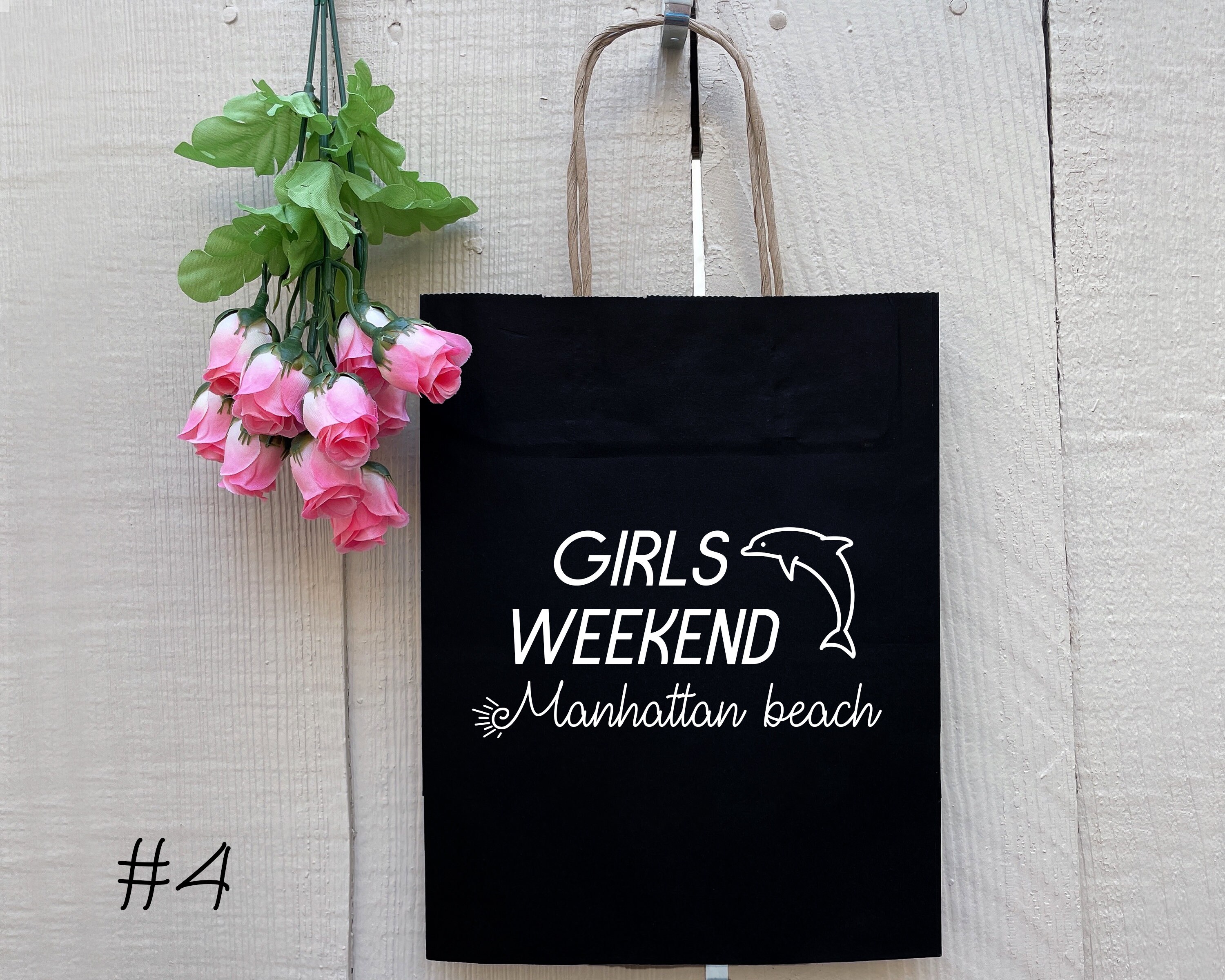 Girls Weekend Gift Personalized Gift Bag Girls Trip Gift Etsy