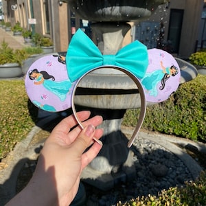 Princess Jasmine / Aladdin Inspired Mouse Ears