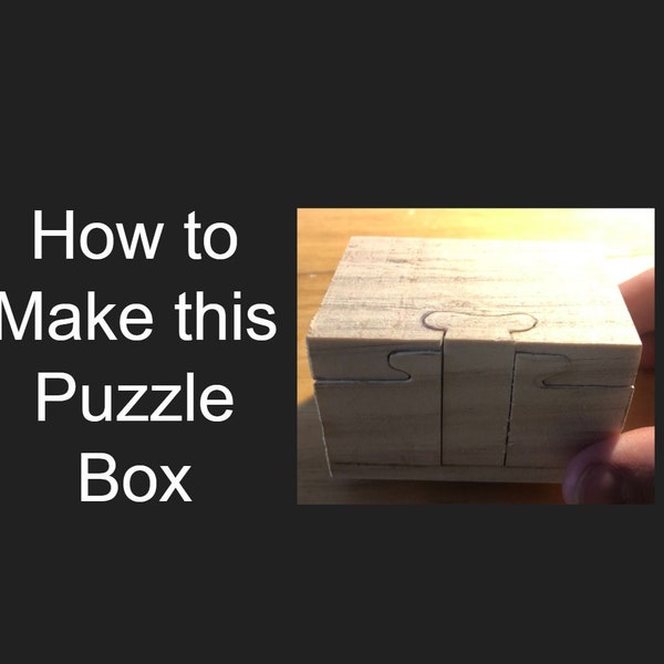 Scroll Saw Puzzle Box Instructions