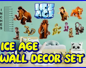 Ice Age Wall Decor Set