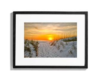 Clearwater Beach Florida, Beach Sunset Photography, Beach Art Print, Colorful Beach photography, Beach Art Print, Beach Photo, Sunset Photo.