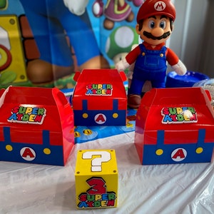 Super Mario Gable Boxes Super Mario Gift Boxes Super Mario - Etsy