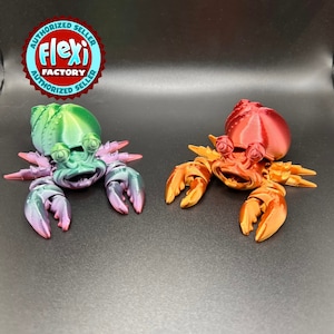 Articulating Fidget Animals | Hermit Crab