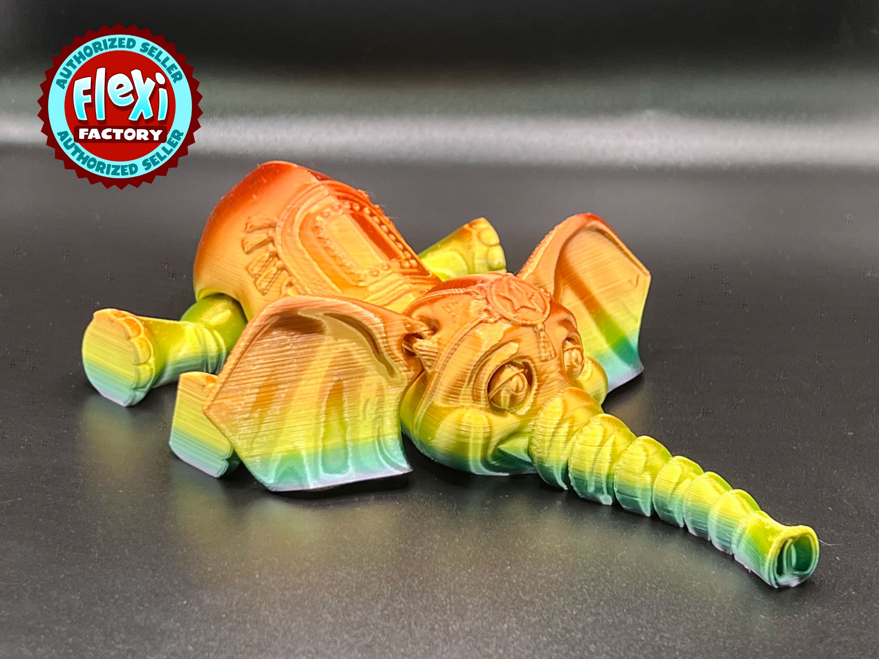 3D Printed Articulating Elephant Etsy