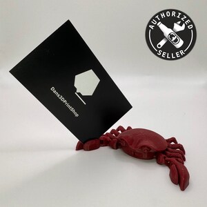 3D Printed Articulating Crab