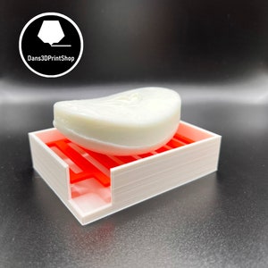 3D Printed Soap And Sponge Holder