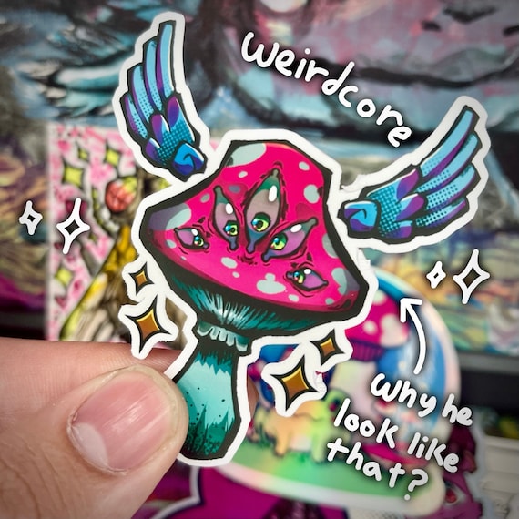 Weirdcore eye | Sticker