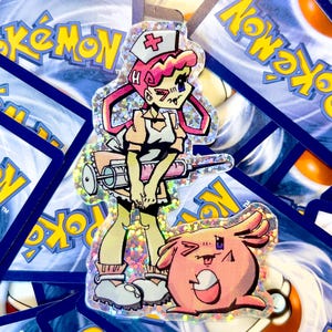 Pocket Monster Happy Nurse Sticker