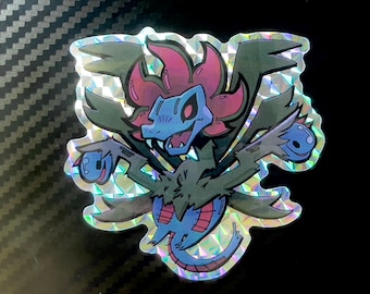 Hydreigon Prismatic Sticker