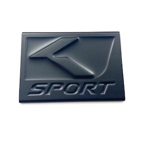 K Sport Plaque Emblem Badge Black Edition (LODEN)