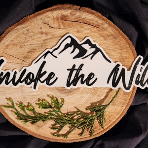 Invoke The Wild Custom Stickers