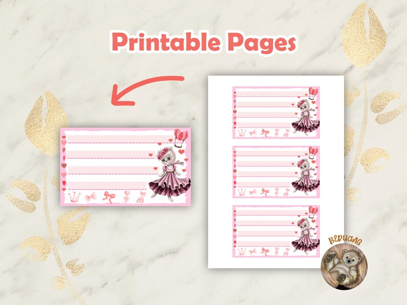 Printable Memo Sheets Printable Stationery Downloadable - Etsy