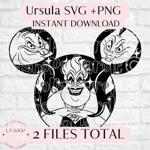 Evil Octopus Queen | CLIPART | SVG | PNG
