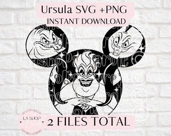 Evil Octopus Queen | CLIPART | SVG | PNG