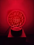 Laser Engraved Ohms Law Desk Lamp