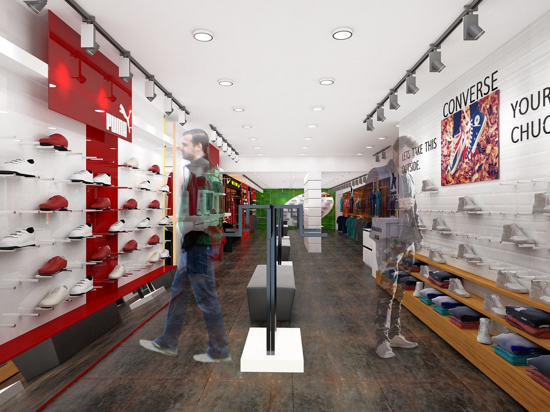 Sports Shop Design Retail Design Customize Interior Design Etsy