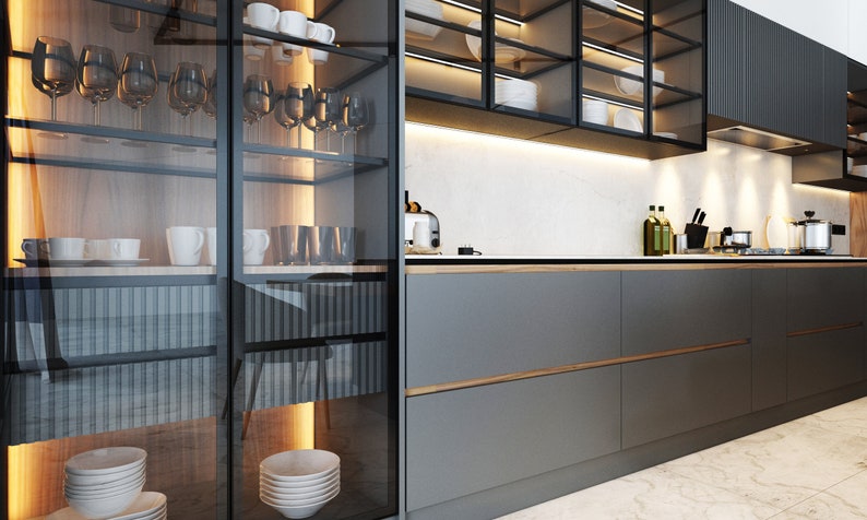 3D Kitchen Design Customize Interior Design 3D Architectural - Etsy