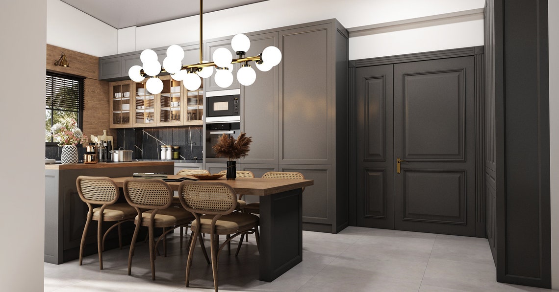 Kitchen Design, Customize Interior Design, Architectural Rendering ...