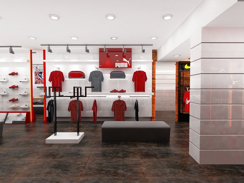 Sports Shop Design Retail Design Customize Interior Design Etsy