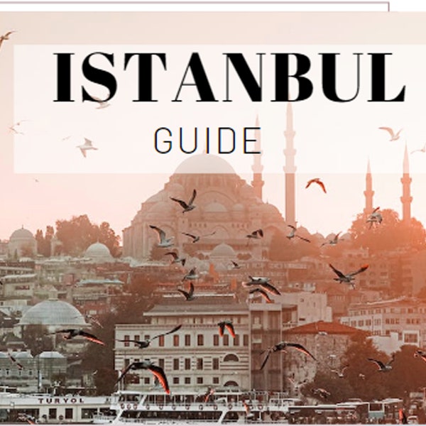 Istanbul Reiseführer | 5-Tage-Route Reiseplaner | Europäische Reisen | Flitterwochen | Reisetipps | Checkliste | Tolles Geschenk | Urlaub