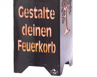 Feuerkorb 80cm selbst gestalten