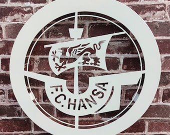 Wall decoration F.C. Hansa Rostock