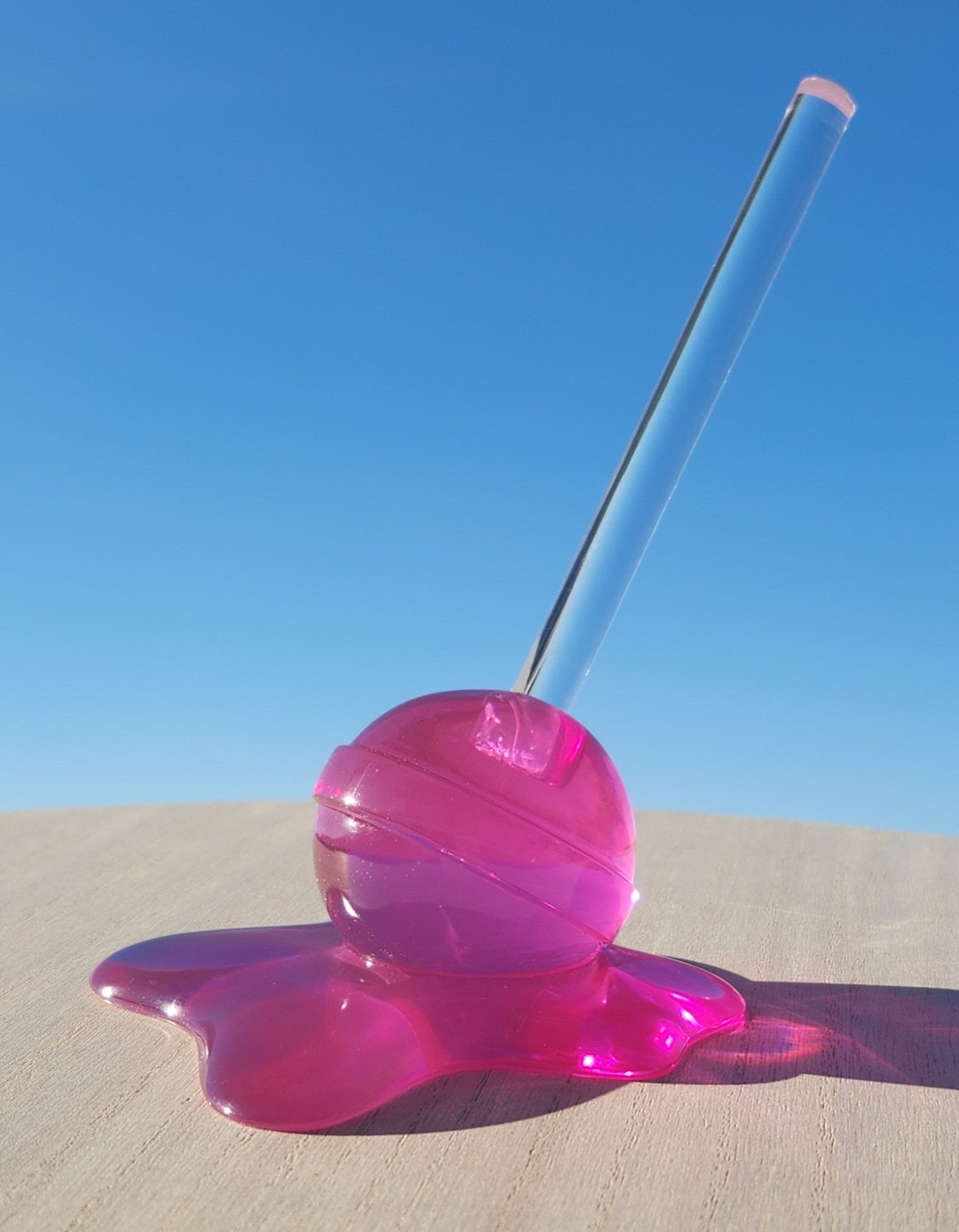Melting Resin Lollipop - Etsy