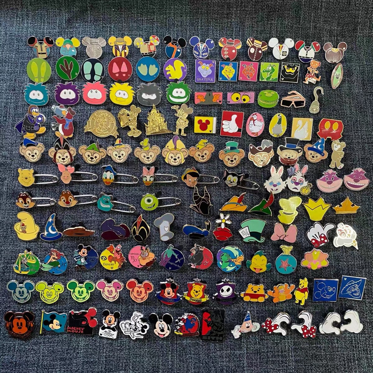 Disney Pin Lot - Random Theme Trading Pins - Assorted Foreign and Limited  Edition Pins - Great for Collecting and Trading at Disney Parks - birthdays